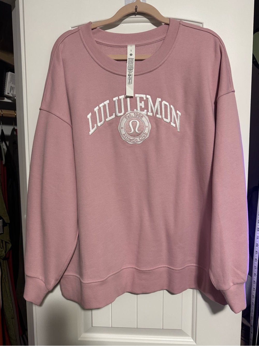 Lululemon perfectly oversized Crew Sweatshirt Sz XL NWOT